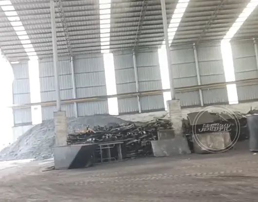 為陶瓷廠煤氣站安裝100+個高壓噴霧頭！Dejing的凈?除臭顯實(shí)力！