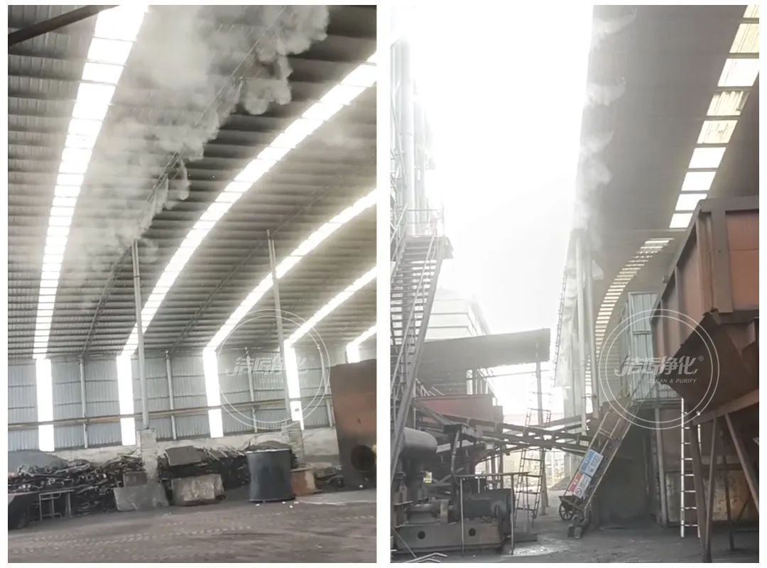 為陶瓷廠煤氣站安裝100+個高壓噴霧頭！Dejing的凈?除臭顯實力！.jpg
